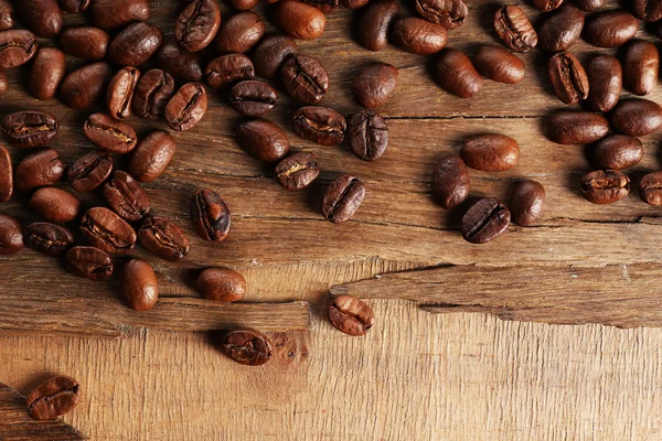 Chicchi di caffè, primo piano — Foto Stock