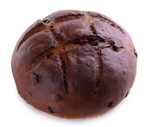Pan negro aislado sobre blanco —  Fotos de Stock