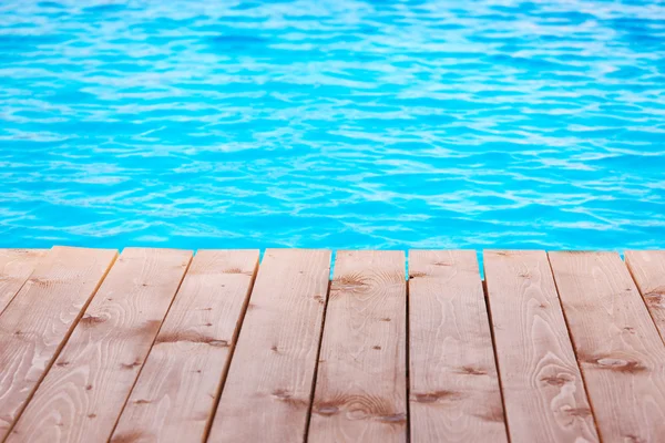 Fondo a bordo piscina — Foto Stock