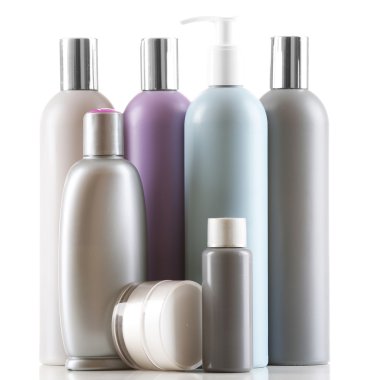 Kozmetik Şişeler arka plan