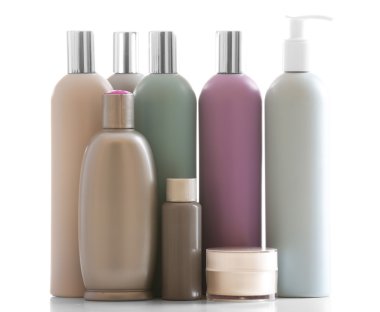 Kozmetik Şişeler arka plan