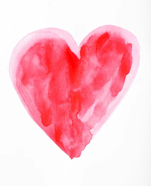 Forma de coração pintado — Fotografia de Stock