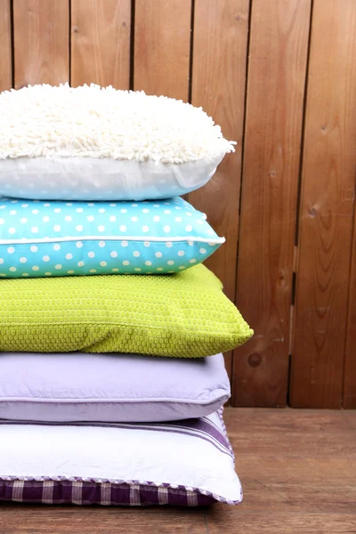 Hill of colorful pillows — Stock Photo, Image