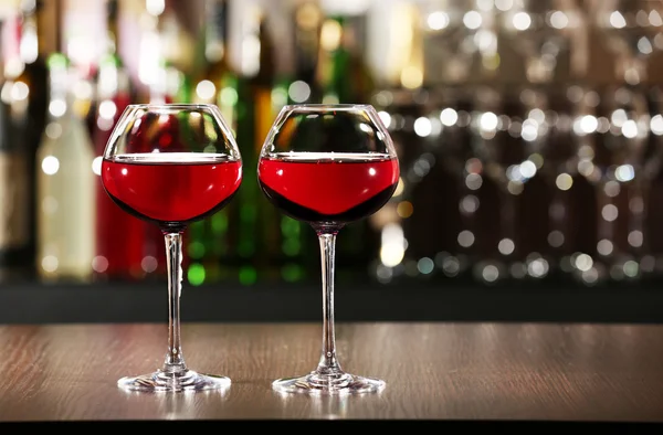 Dos copas de vino — Foto de Stock