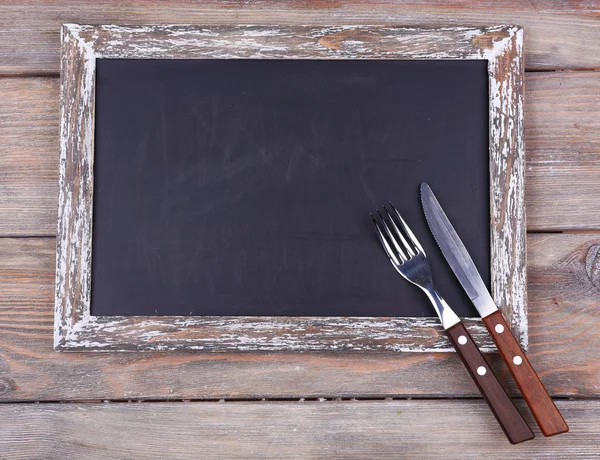 Blank su tavole di legno rustico — Foto Stock