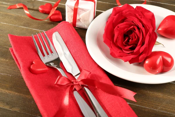 Table de Saint-Valentin — Photo