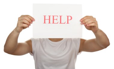 Kağıt yardım işareti ile