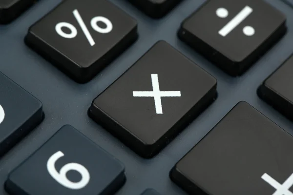 Vista macro del tablero de la calculadora —  Fotos de Stock