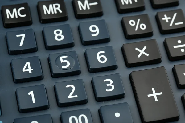 Macro view of calculator board — Stock Photo, Image