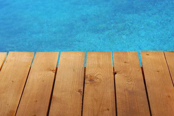 Hintergrund am Pool — Stockfoto