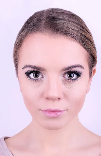 Make-up, isoliert auf weiß — Stockfoto