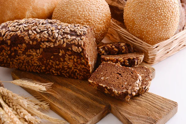 Verschiedenes Brot aus nächster Nähe — Stockfoto