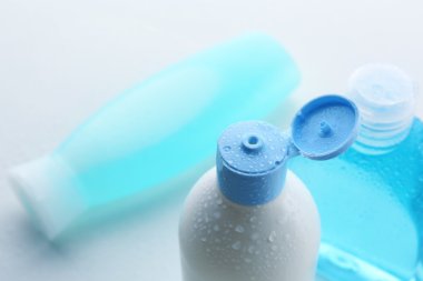 Kozmetik Şişeler yakın çekim