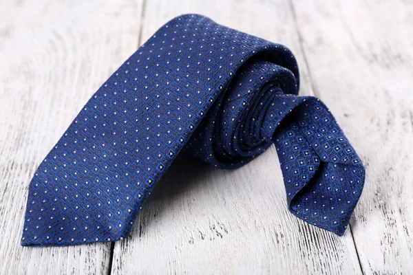 Trendy blue tie — Stock Photo, Image