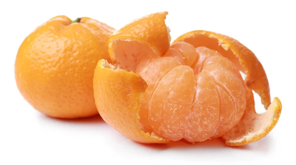 Tangerines isolated on white — Stock Photo, Image