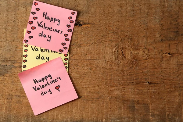 Valentines day notes — Stock Photo, Image