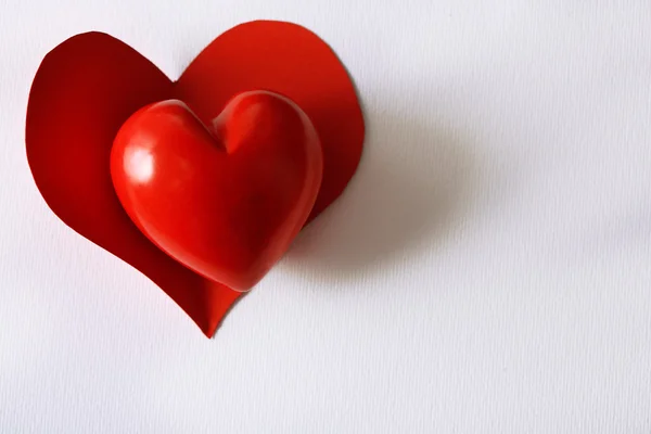 Krásná dekorativní srdce — Stock fotografie