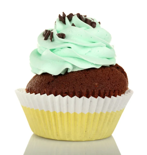 Delicious cupcake with cream — Stock Photo, Image