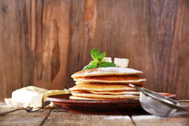 Krep nane ve tereyağı ile