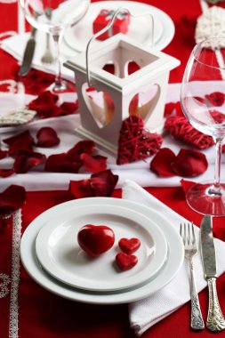 Sevgililer günü Tablo ayarı