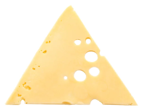 Trójkąt plasterkiem sera — Zdjęcie stockowe