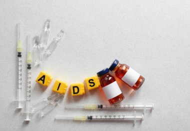 AIDS sözcük ve tıbbi cihazlar