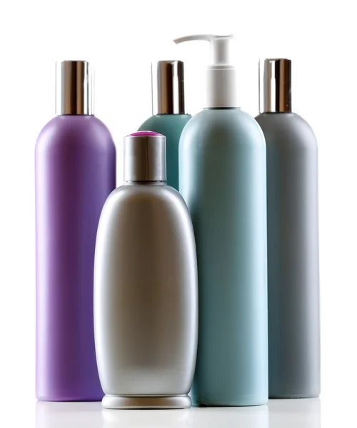 Different cosmetic bottles — Stock Photo, Image