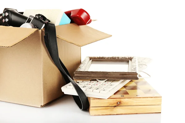 Box of unwanted stuff — Stock Photo, Image