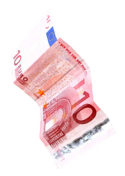 Ten Euro banknote — Stock Photo, Image