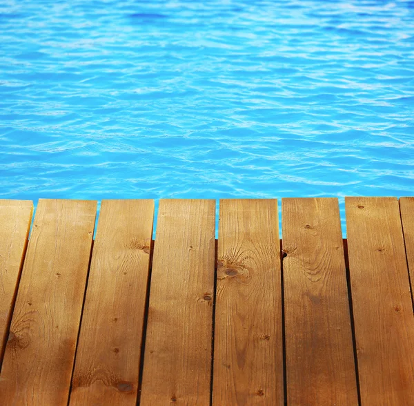 Hintergrund am Pool — Stockfoto