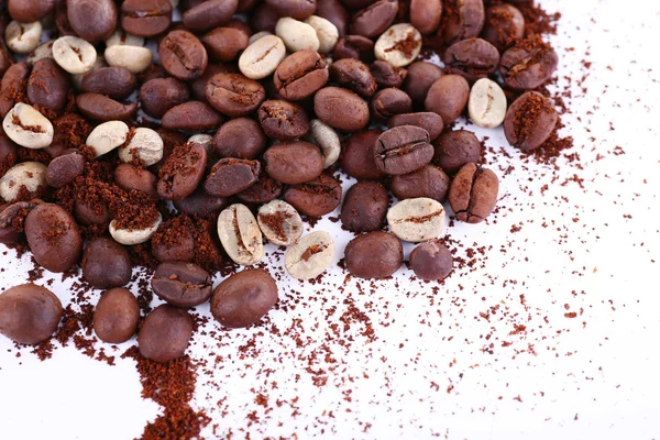 Coffee beans closeup — Stock Photo, Image
