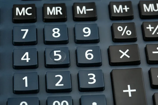 Macro view of calculator board — Stock Photo, Image