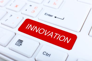 Yenilik klavye düğme-in yakın çekim