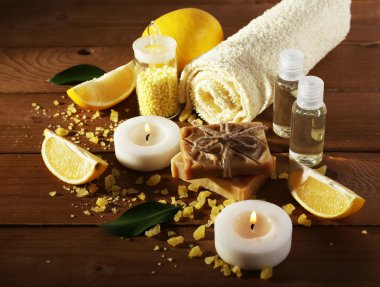 Spa natürmort plakalar üzerinde