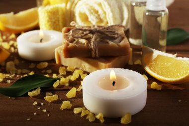 Spa natürmort plakalar üzerinde