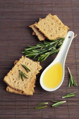 Crispbread dal biberiye ile