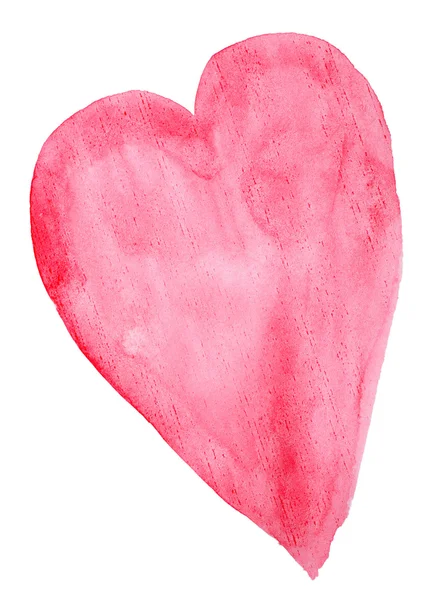 Painted heart shape — Stock Photo, Image