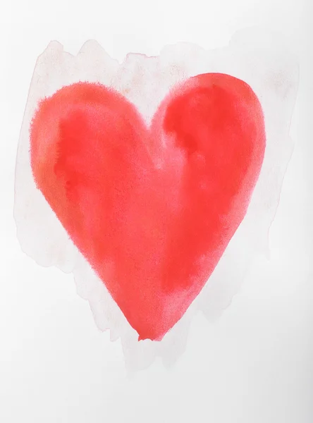 Painted Heart Shake — стоковое фото