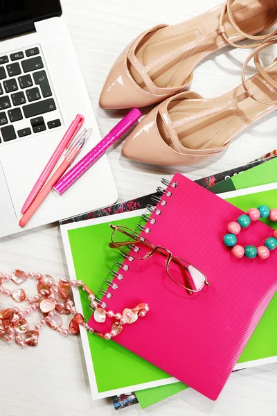 Fashion blogger concept — Stockfoto