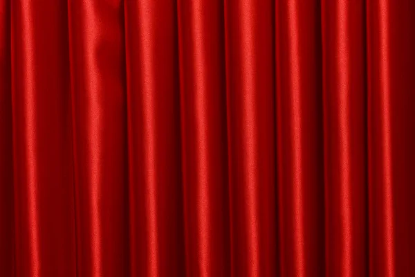 Red Curtain close-up — Stock Photo, Image