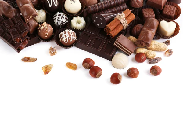 Deliciosos dulces de chocolate —  Fotos de Stock