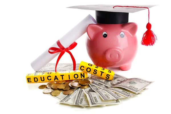 Education costs concept — Stock Photo, Image