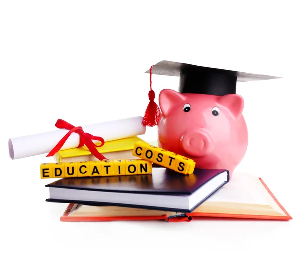 Concepto de costes educativos — Foto de Stock