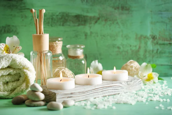 Composition of spa treatment — Stock Photo, Image