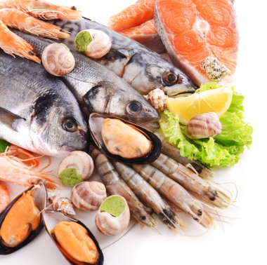 Taze balık ve diğer deniz ürünleri