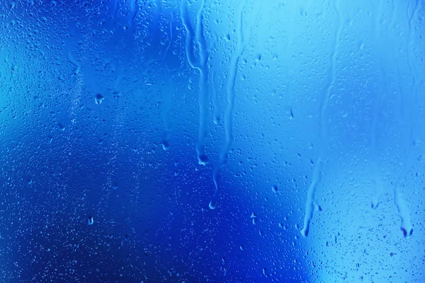 Vidrio con gotas de agua — Foto de Stock