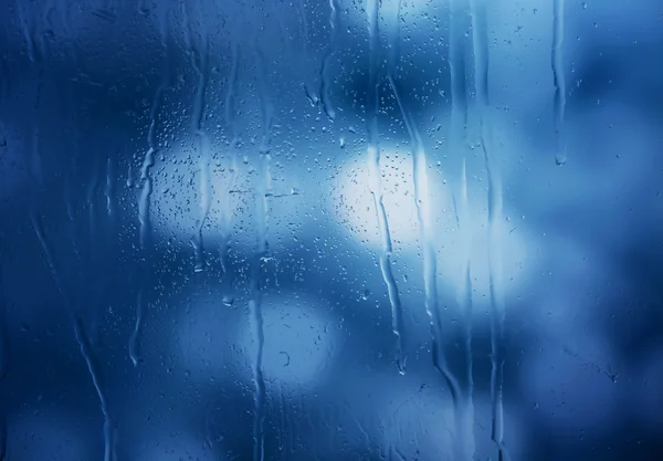 Glass with water drops — Stock Photo, Image