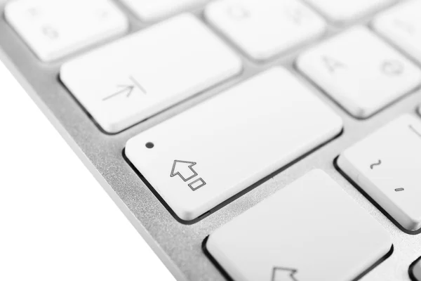 Keyboard of modern laptop — Stock Photo, Image