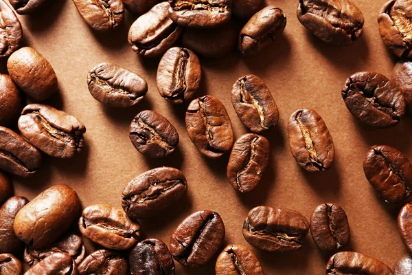 Grãos de café, close-up — Fotografia de Stock