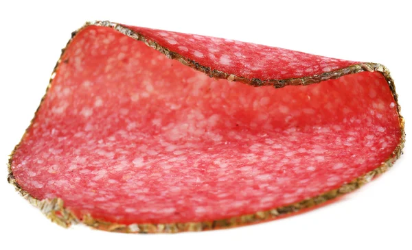 Rebanada de salami — Foto de Stock